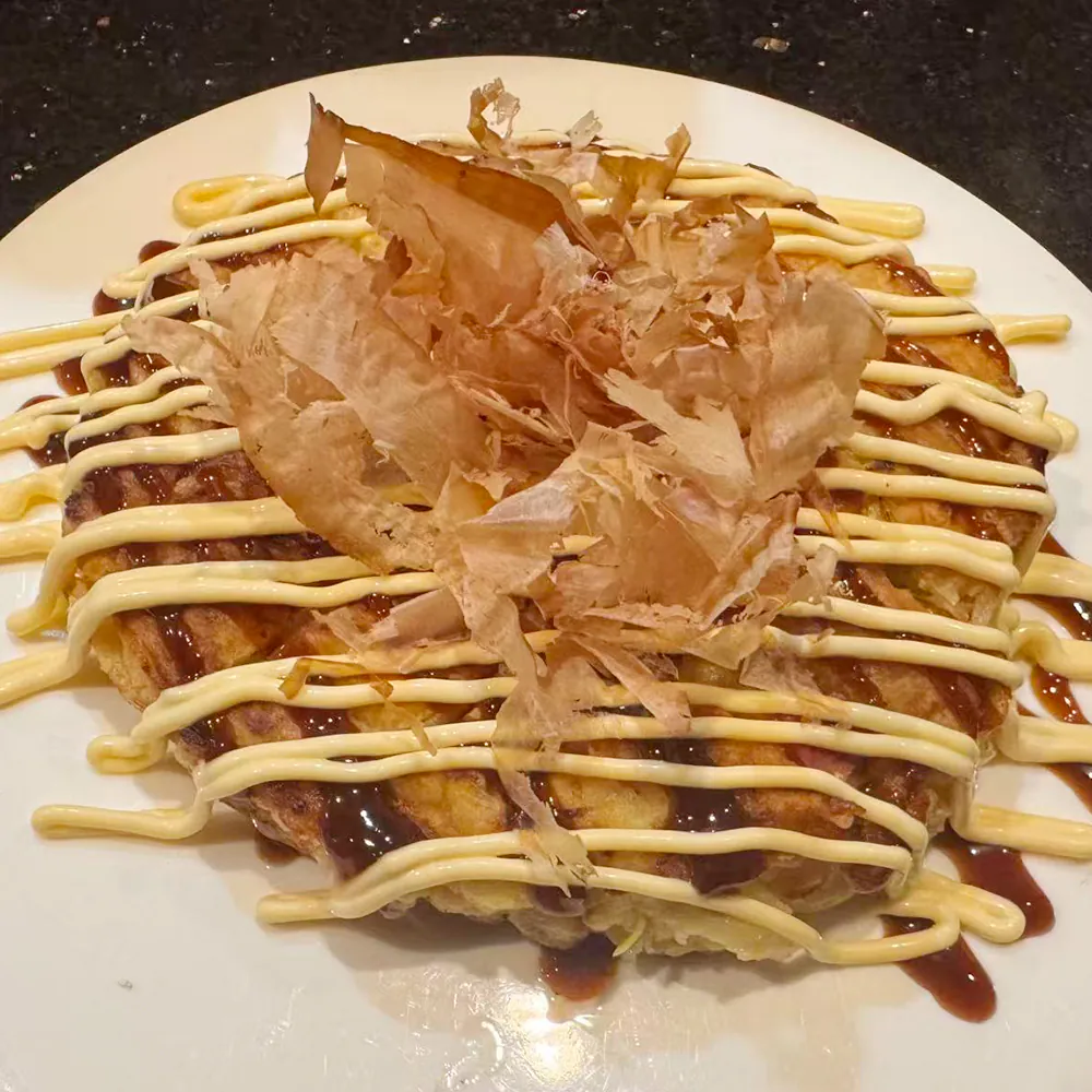 Assorted Okonomiyaki at Taisho Bistro, Japanese Izakaya in Rochester