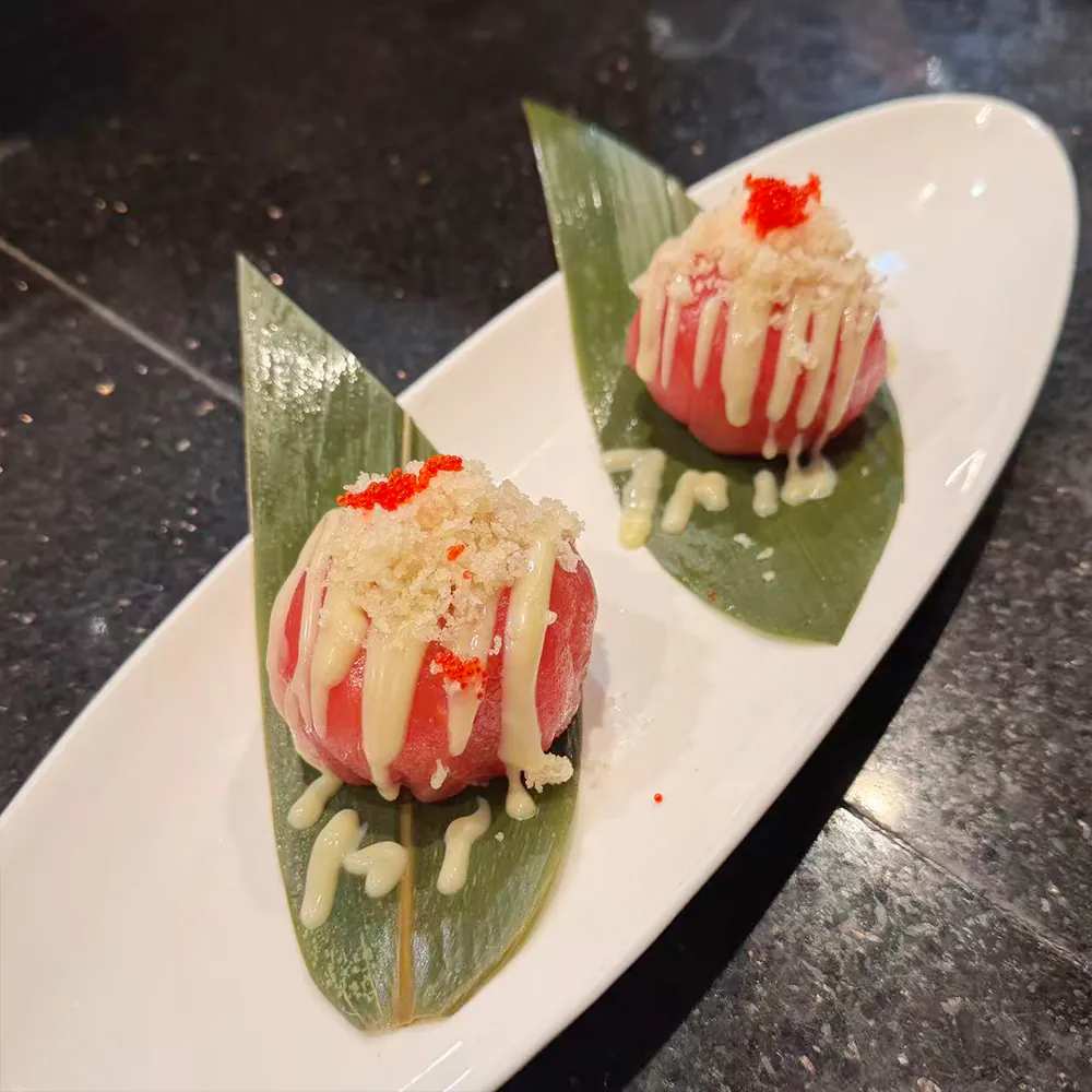 Salmon Tartare at Taisho Bistro, Japanese Izakaya in Rochester