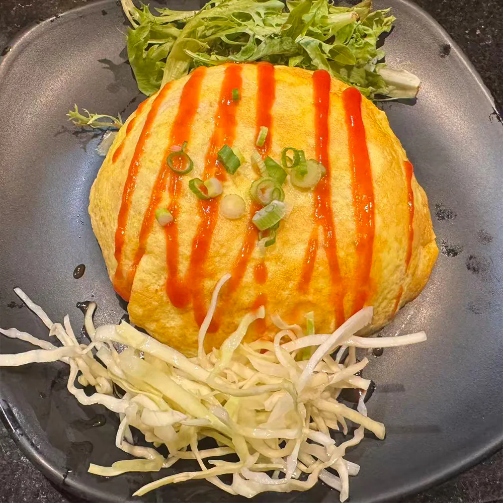 Assorted Omurice at Taisho Bistro, Japanese Izakaya in Rochester